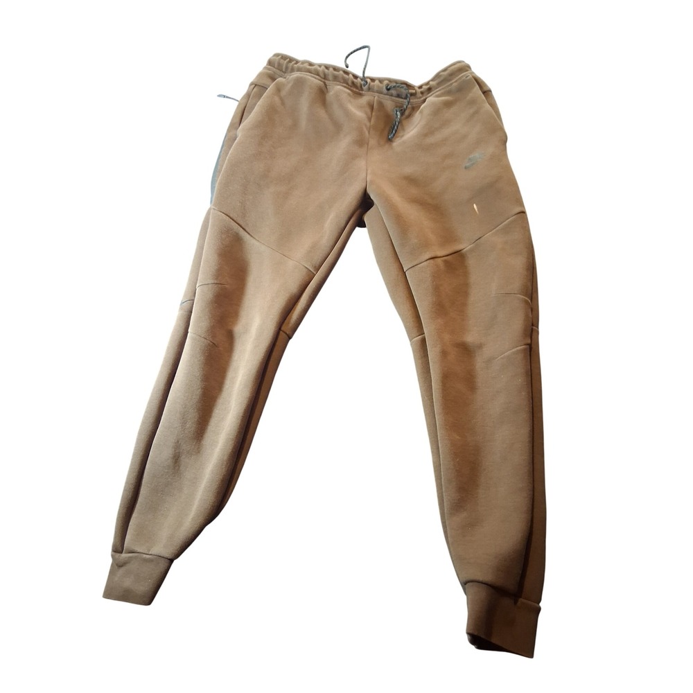 Nike Tech Fleece Joggers Mens XL Brown Sweatpants HV0959-237 Tapered Athletic